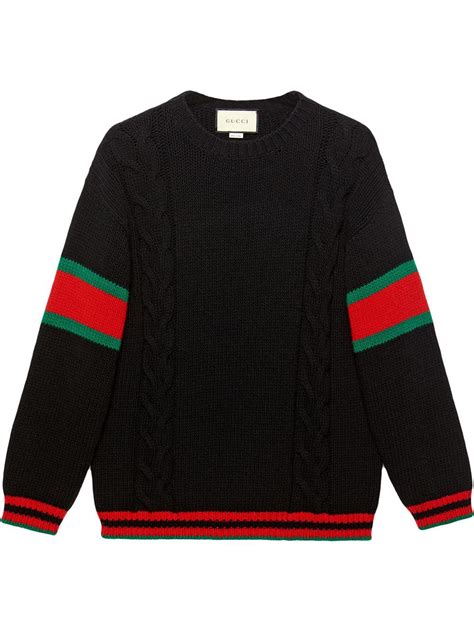 gucci black jumper